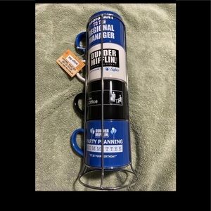 The Office Stackable 5 Piece Total Mug Set